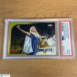 2020 WWE Chrome Charlotte Flair SP-Gold Refractor /50 PSA 9 RARE LEGEND