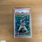 2022 Bowman Chrome Sapphire Freddie Freeman Aqua Refractor /99 #100 PSA 10