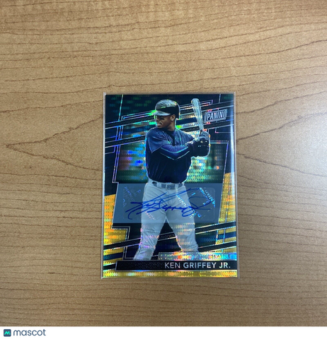 2024 Panini National Ken Griffey Jr Black Gold Auto /5 Seattle