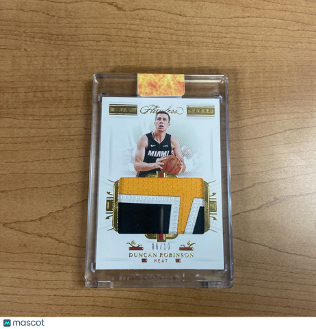 2020-21 FLAWLESS DUNCAN ROBINSON JUMBO PATCH /10