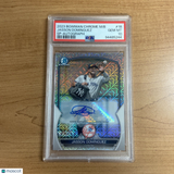 2023 Bowman Chrome Mega Jasson Dominguez  Image Variation Auto /25 SP  PSA 10