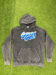 KABOOM BLUE LOGO HOODIE VINTAGE GRAY
