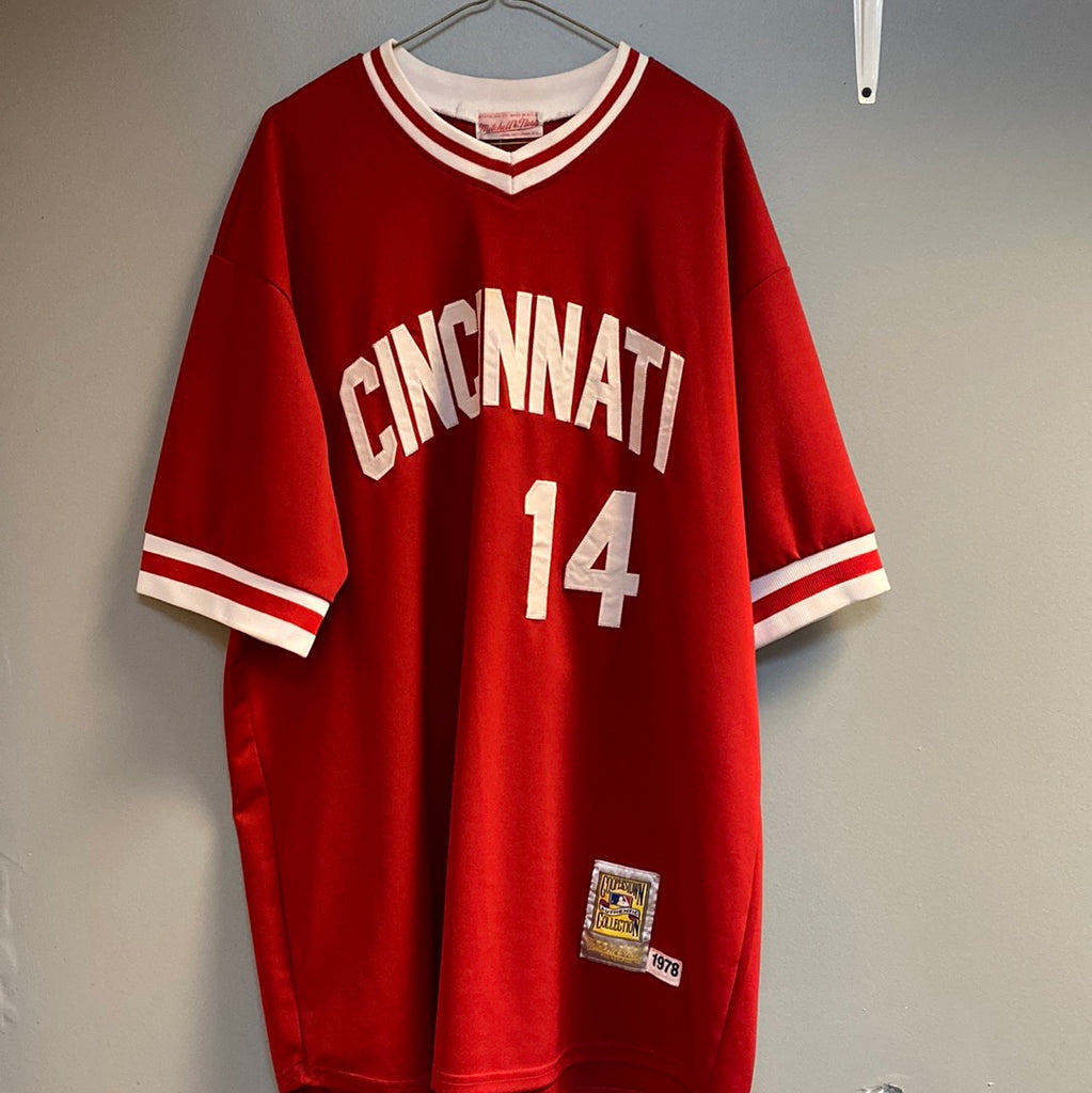 reds mitchell and ness