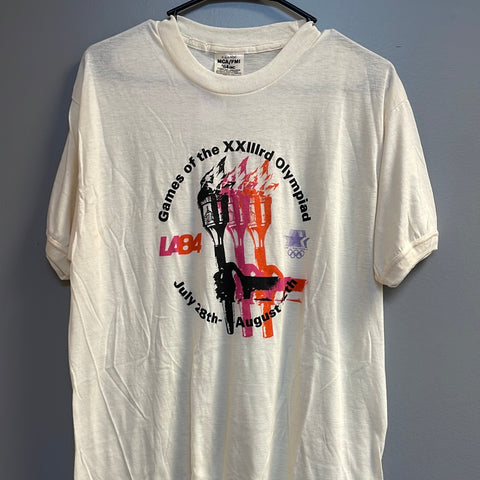 MCA Vintage T Shirt Olympic LA84