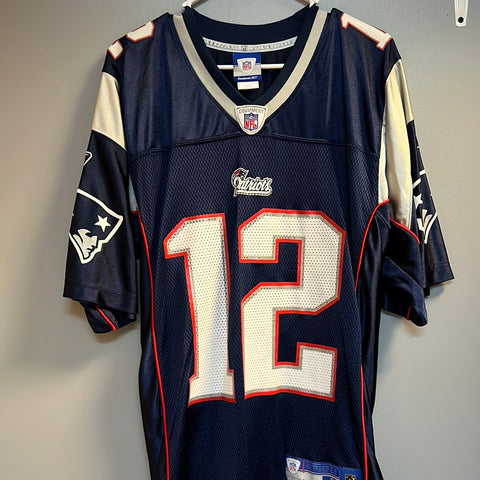 NFL Rebook Tom Brady Patriots Jersey