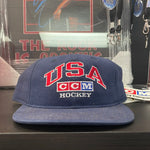 Vintage USA CCM Hockey Snapback
