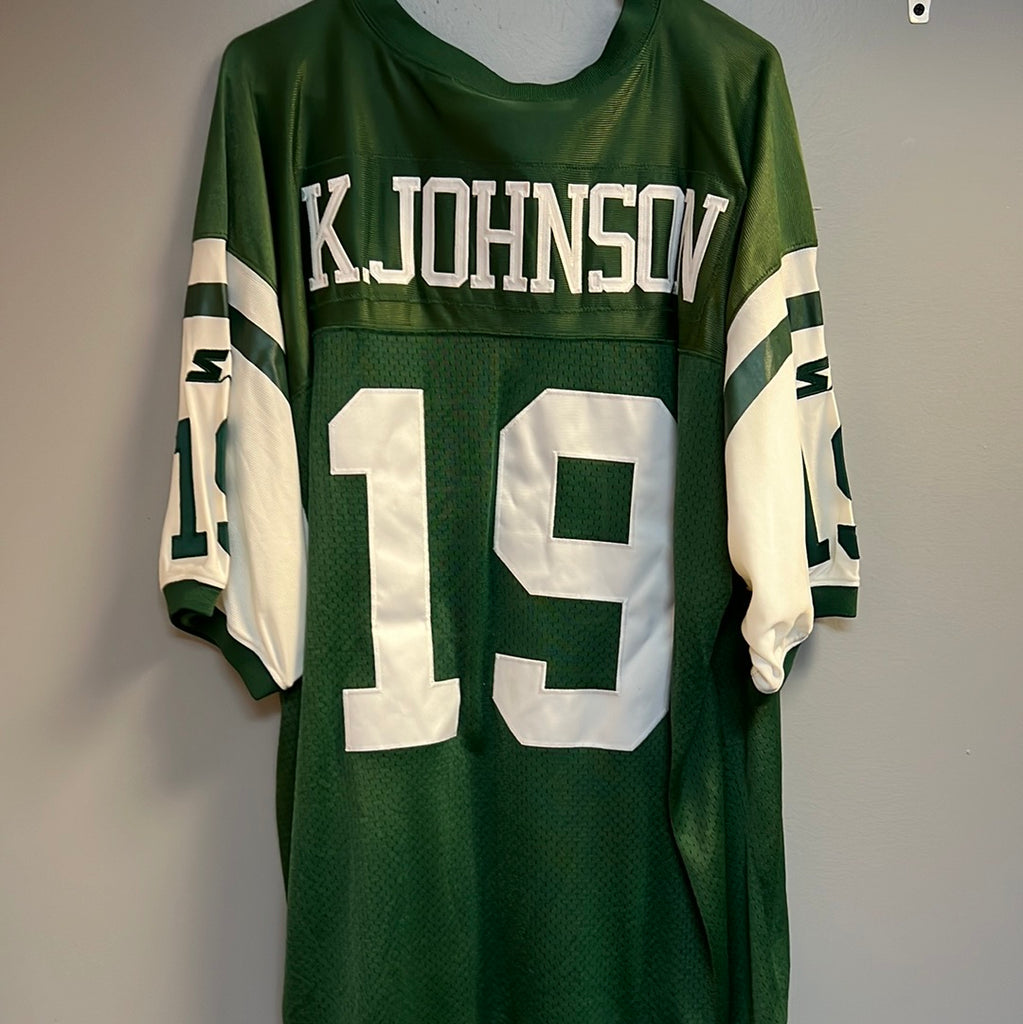 NFL Starter Keyshawn Johnson Jets Jersey – Santiagosports