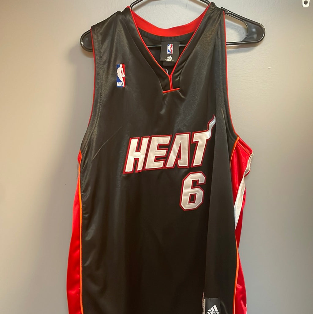 LeBron James Miami Heat NBA Hardwood Classics Floridians Adidas Jersey  Medium
