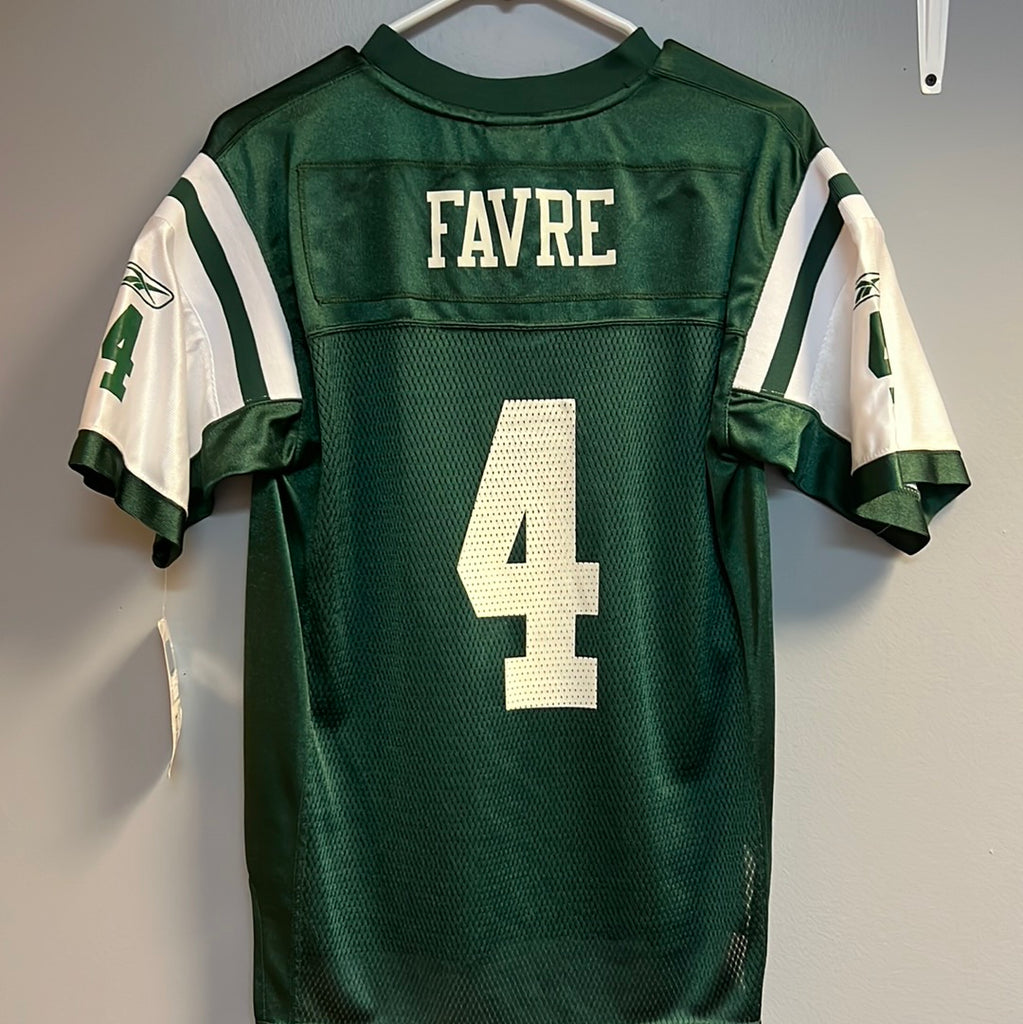 NFL Rebook Brett Favre Jets Jersey – Santiagosports
