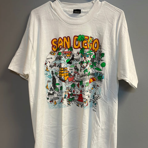 Screenstars Vintage T Shirt San Diego