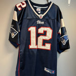 NFL Rebook Tom Brady Patriots Jersey