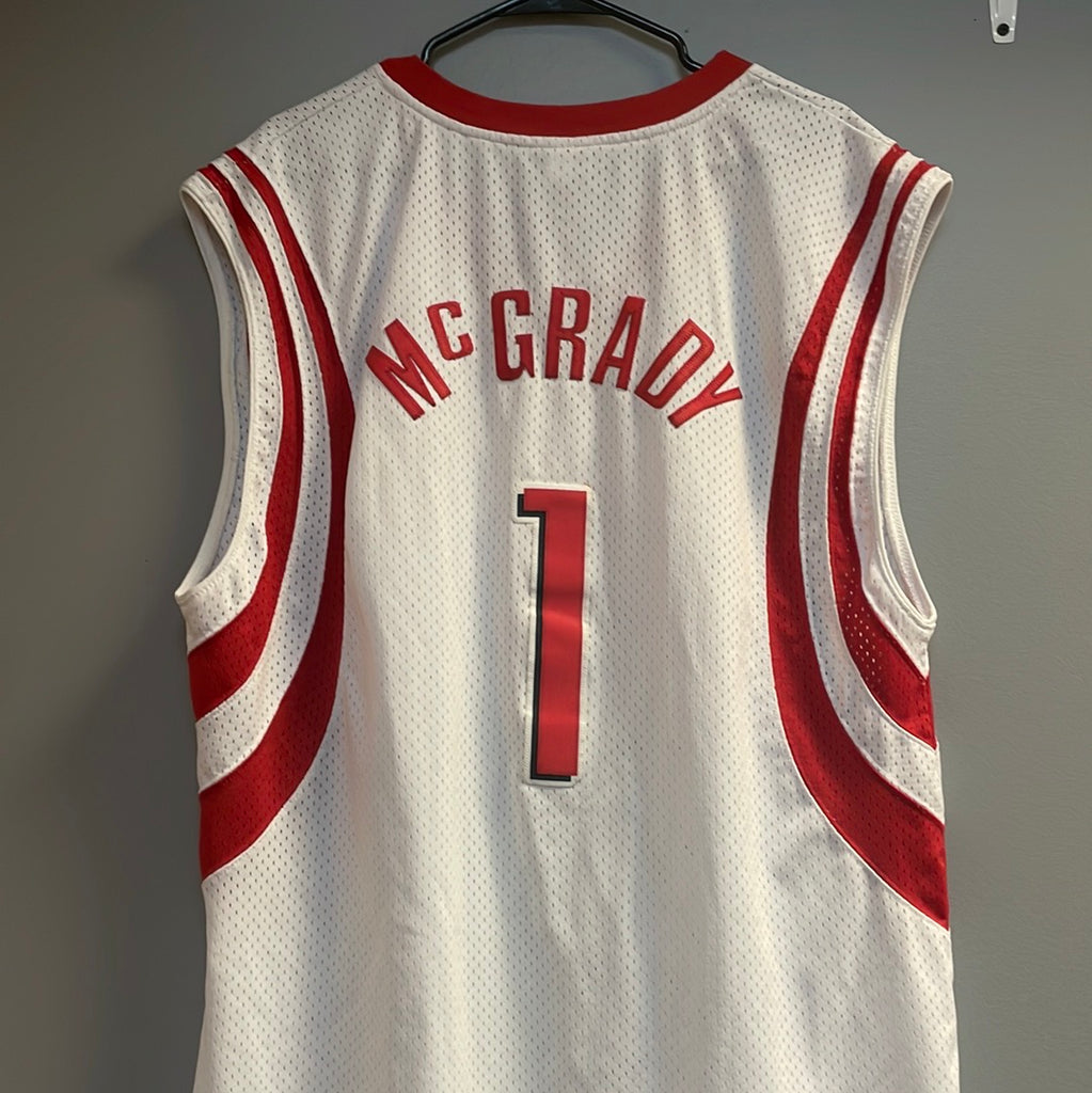 Reebok Tracy McGrady Houston Rockets #1 Men's Basketball Jersey
