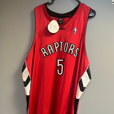 Vintage Nike Toronto Raptors Jalen Rose Jersey