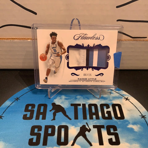 2019 Flawless Nassir Little 3 Color Patch /15