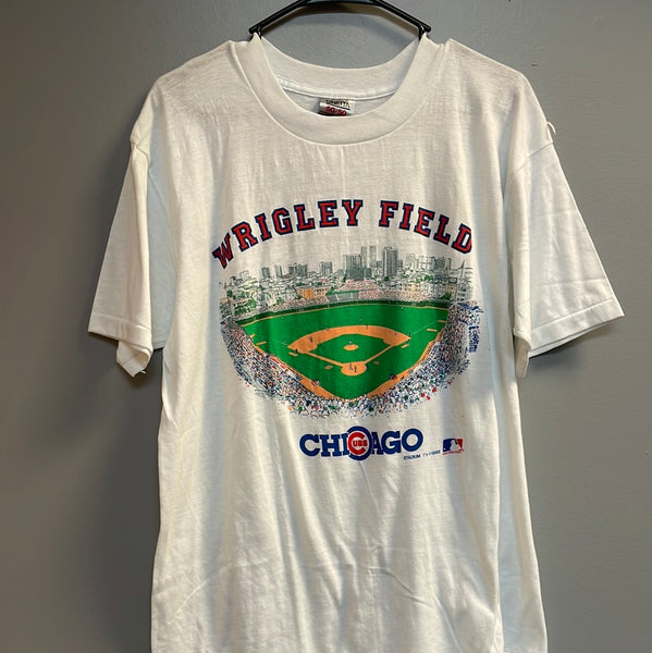 Gildan Vintage T Shirt Wrigley Field – Santiagosports