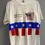 Vintage Fruit Of The Loom Support Our Troops Tee