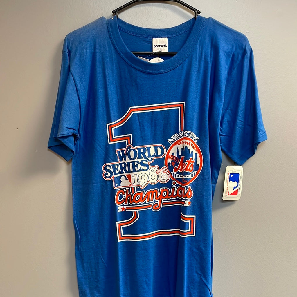 Vintage 1986 MLB New York Mets World Champions T-shirt