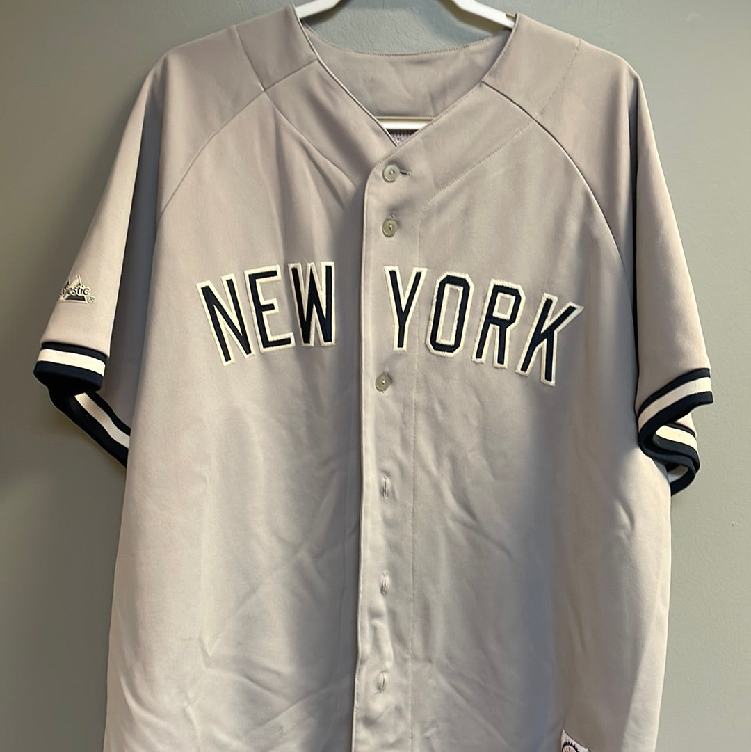 NY Yankees Majestic Hideki Matsui #55 Stitched Jersey Mens
