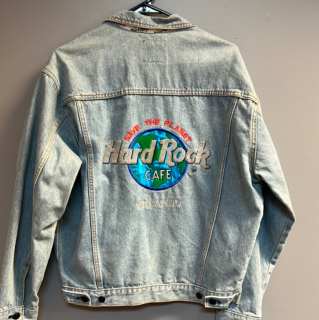 Hard rock cafe jean on sale jacket