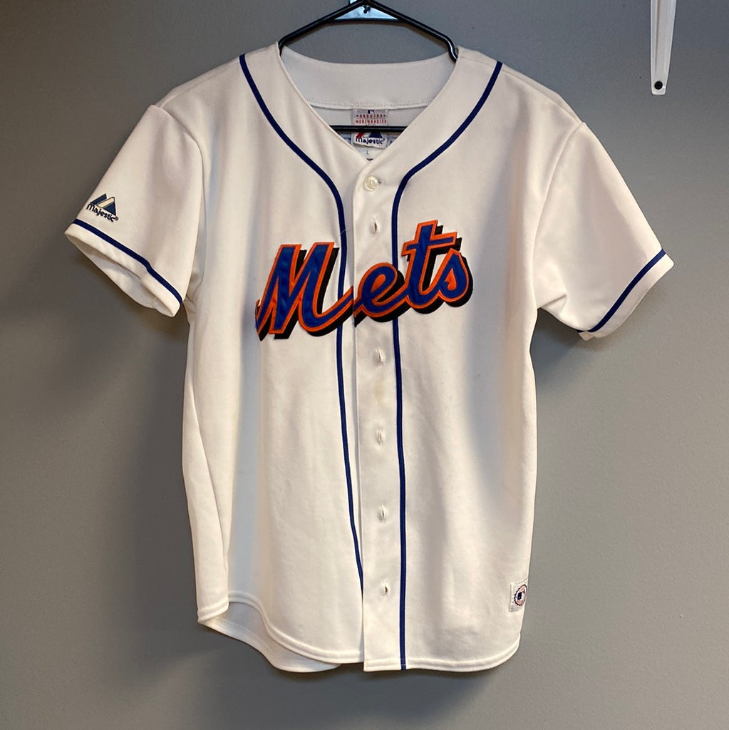 Vintage Majestic New York Mets David Wright Jersey – Santiagosports