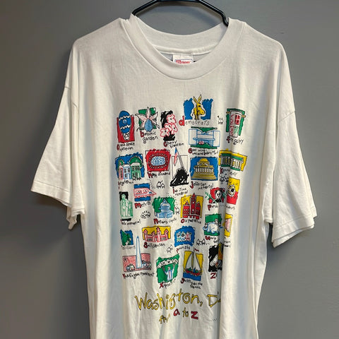Hanes Vintage T Shirt Washington DC