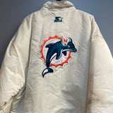 Vintage Starter Miami Dolphins Jacket USED