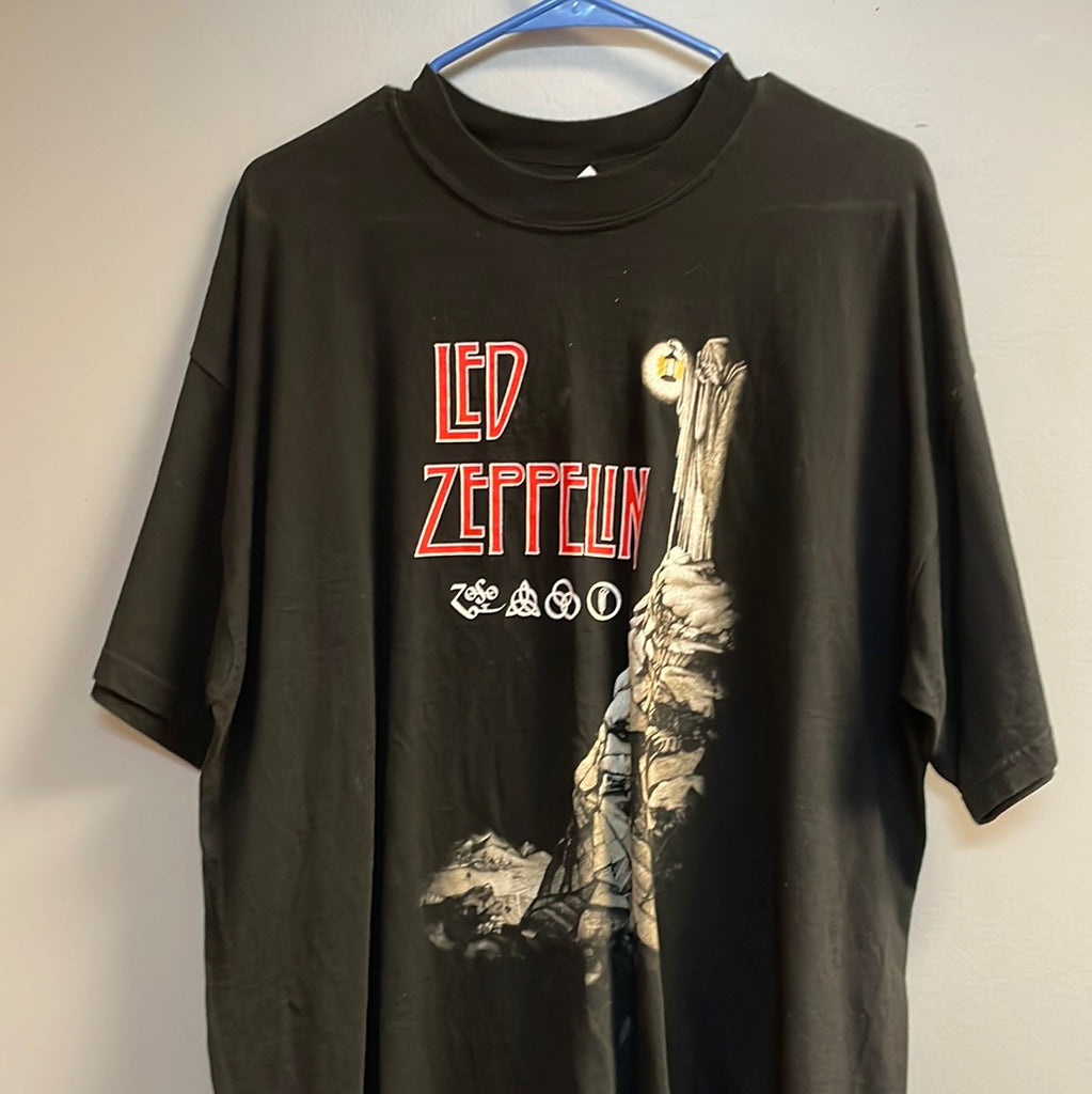 M&O Knits Vintage T Shirt Led Zeppelin – Santiagosports