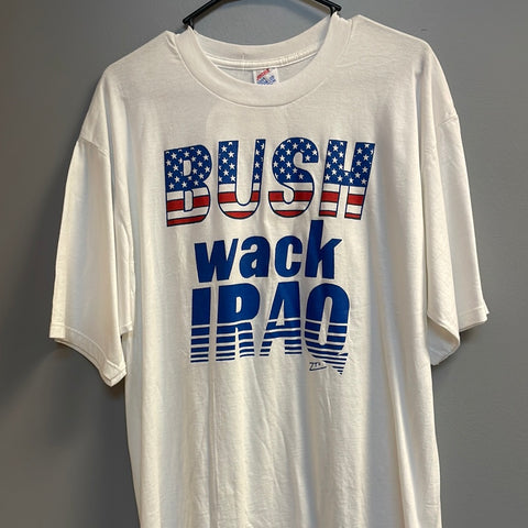 Vintage Jerzees Bush Wack Iraq Tee