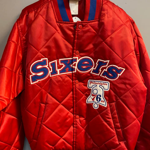 Vintage Hardwood Classics 76ers Jacket