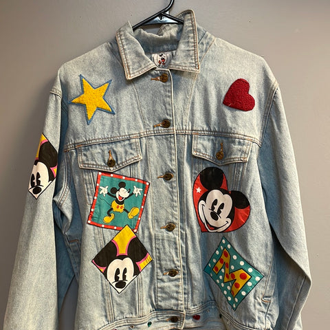 Vintage Mickey Mouse Jean Jacket