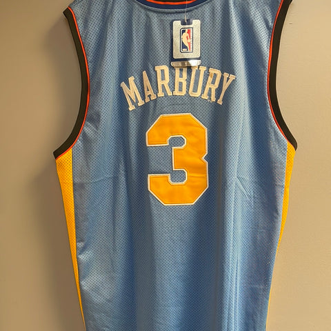 Reebok, Shirts, Stitched Stephon Marbury Knicks Jersey