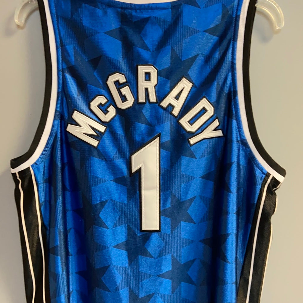 Vintage Orlando Magic Tracy Mcgrady Champion NBA Authentic 
