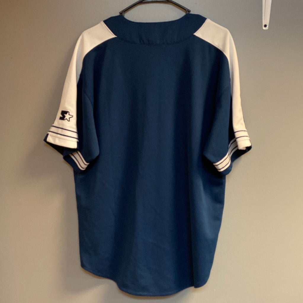 New York Yankees Vintage Starter Blue Jersey Size XL