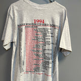 Nutmeg Vintage T Shirt 1994 Nascar Schedule