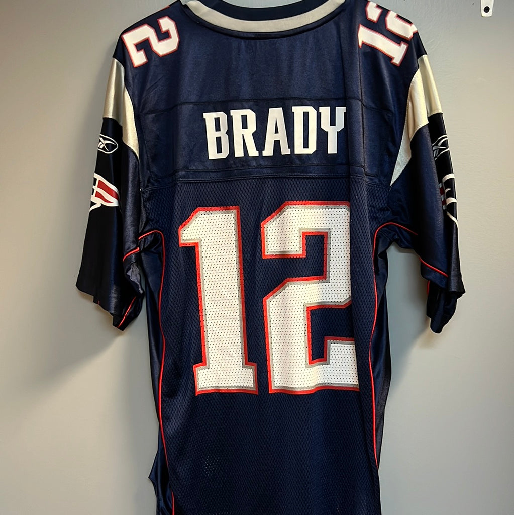NFL Rebook Tom Brady Patriots Jersey – Santiagosports