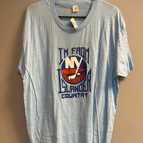 Hanes Vintage T Shirt NY Islanders