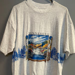 Oneita Vintage T Shirt Minnesota
