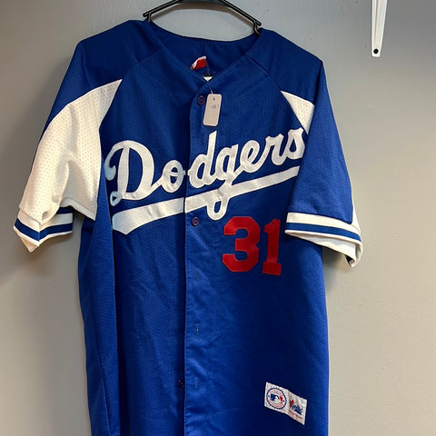 Majestic Mike Piazza Dodgers Jersey